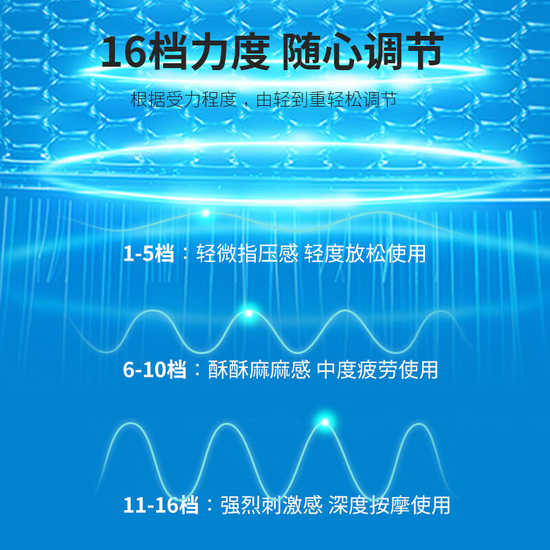 春枝漫野 「倍乐」脉冲颈椎按摩仪 GL-4冲便携实用高清大图