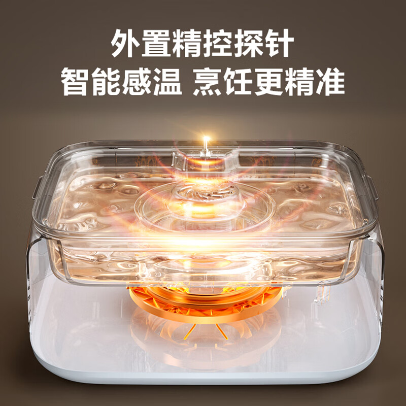 苏泊尔(SUPOR)电蒸锅 多功能家用蒸包子蒸鱼 智能预约电热锅 16升不锈钢双层蒸笼多用途锅ZN30FC881高清大图
