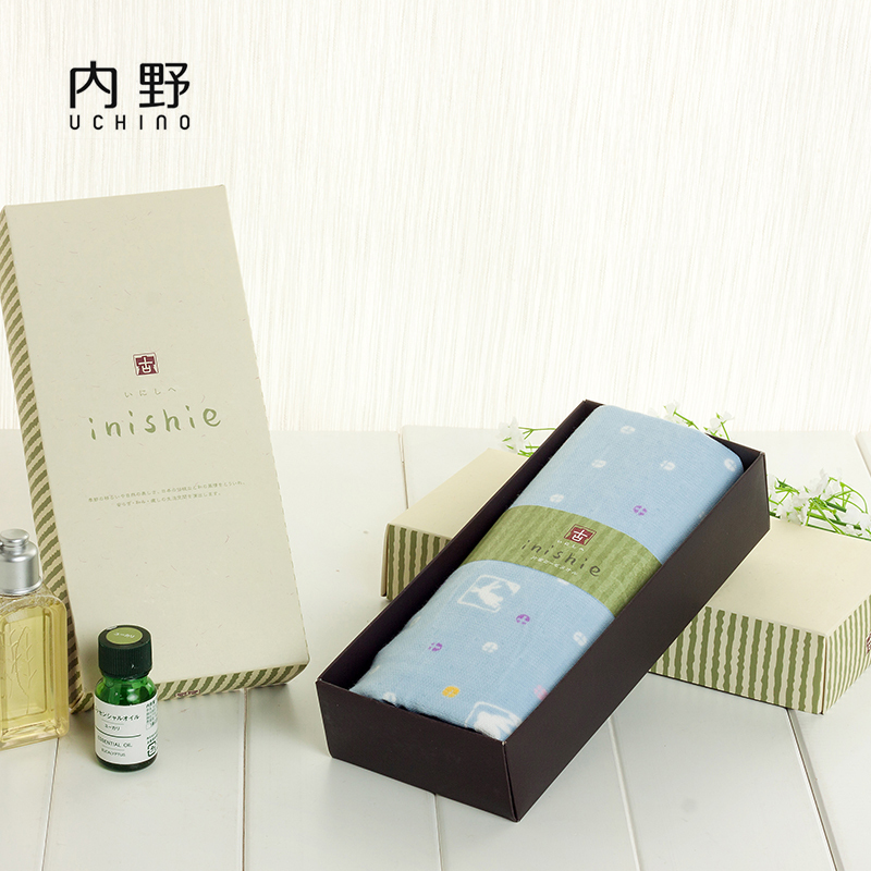 内野(Uchino)单条全棉毛巾礼盒