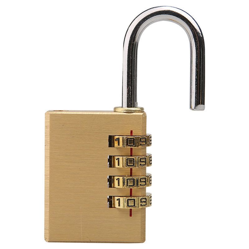 铜密码挂锁学生宿舍密码锁行李箱箱包密码锁大门锁头拉链锁小锁