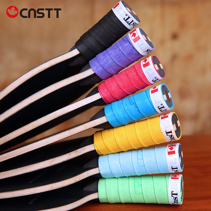 保养装备乒乓球拍手柄皮龙骨手胶吸汗带防滑手胶乒乓球手胶5只装磨砂