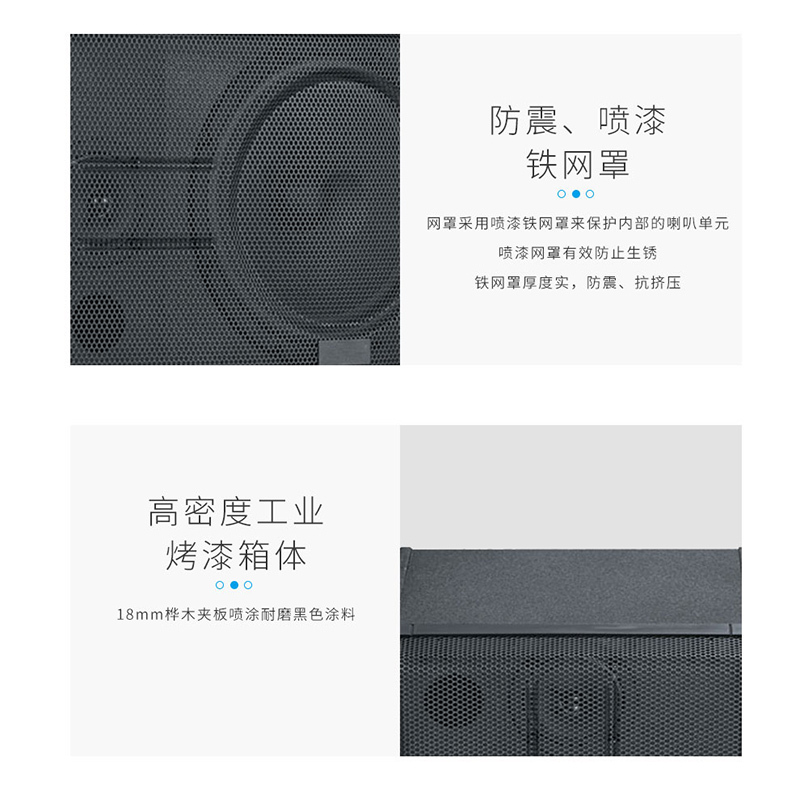润普(Runpu)会议室展厅教室礼堂报告厅10英寸卡包音箱RP-YZ502