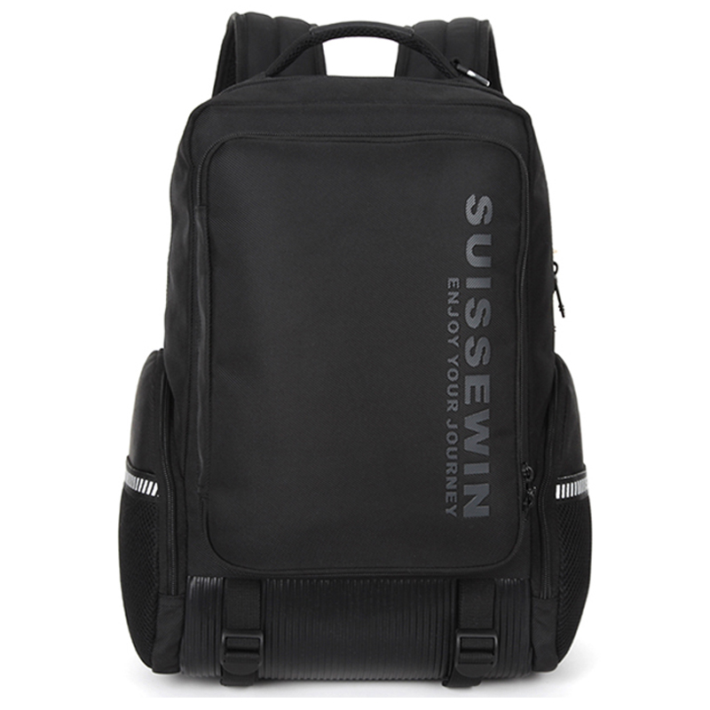 SUISSEWIN瑞士新款商务时尚休闲潮流多功能潮男双肩包SN99626