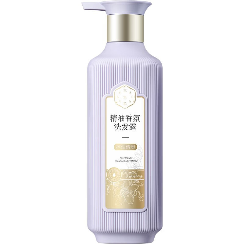 三生花精油香氛洗发露(控油清爽)800ml SSH-0010高清大图