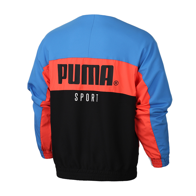 [自营]PUMA彪马男装运动服拼接撞色休闲梭织外套夹克597368