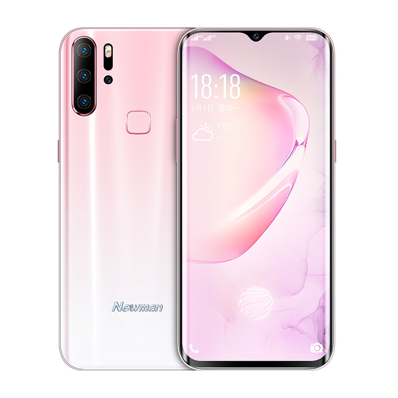 纽曼newmanp308正品时尚智能手机4g全网通学生全面水滴屏大屏安卓智能