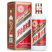 茅台 迎宾酒 53度酱香型白酒500ml *6瓶 整箱 2017年产