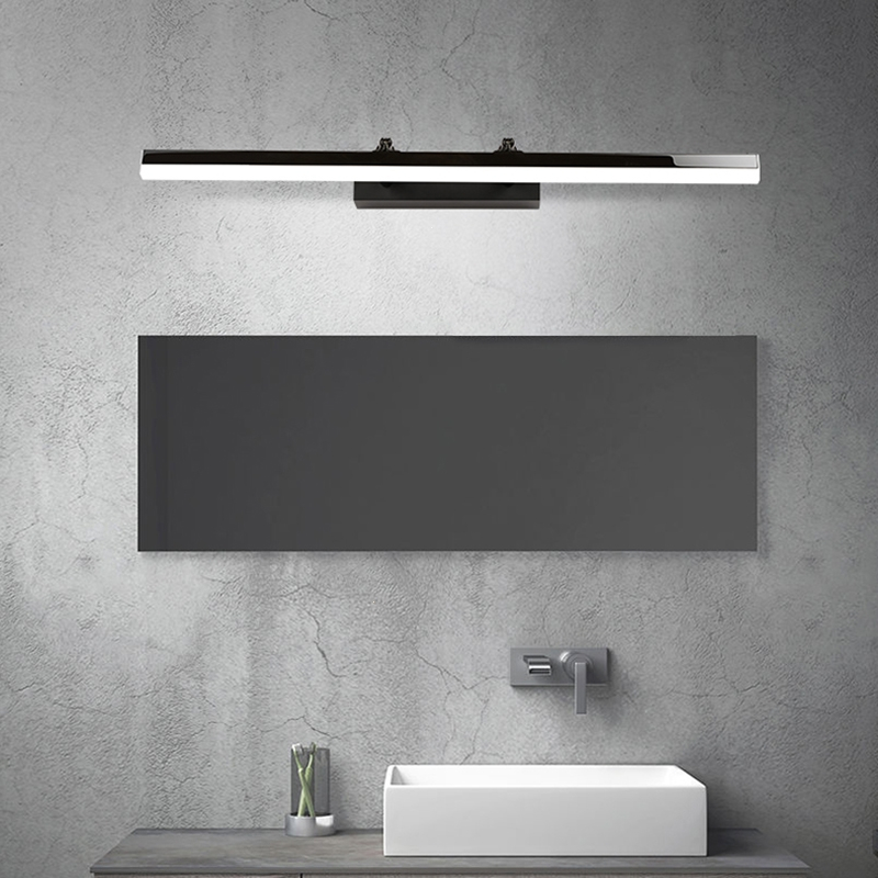 阿斯卡利ascari镜前灯卫生间led免打孔浴室镜柜专用卫浴可变光镜灯