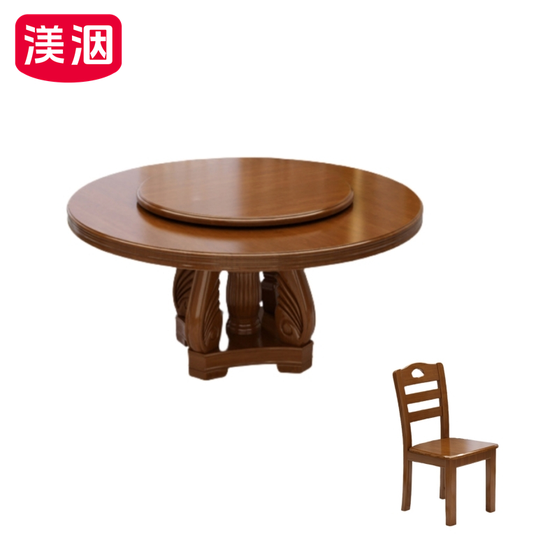 渼洇 饭桌 150*150*73cm 组高清大图