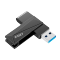忆捷(Eaget)F68 USB3.2 U盘 高速全金属360度旋转优盘128GB
