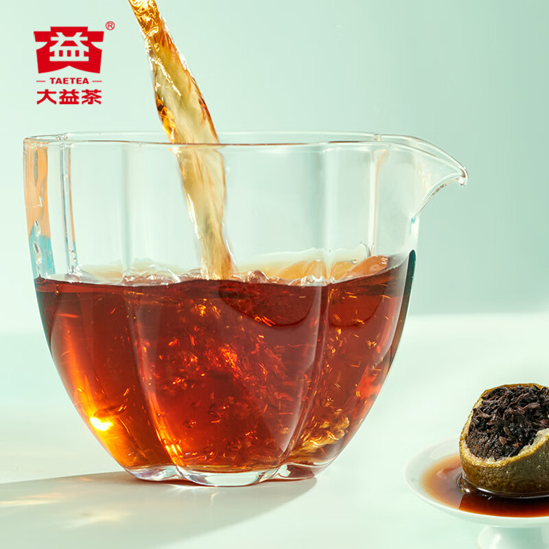 大益茶叶 普洱茶礼盒 启福迎祥 普洱生熟茶 高端茶叶礼盒送人 714g/盒(357g/饼*2饼/盒)高清大图