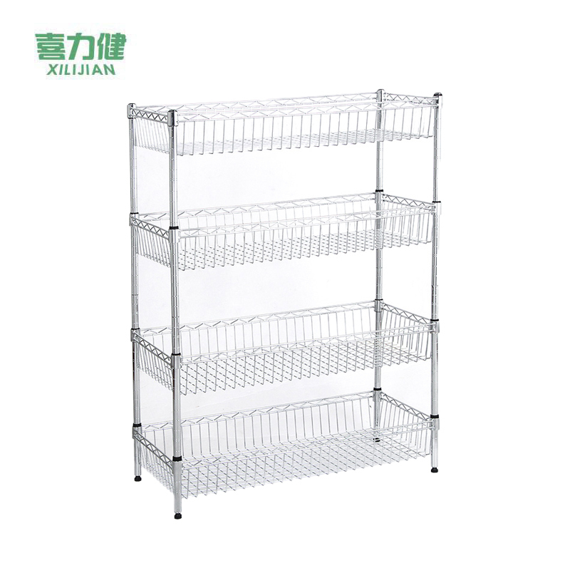 喜力健 多层置物架 45*30*100CM 个