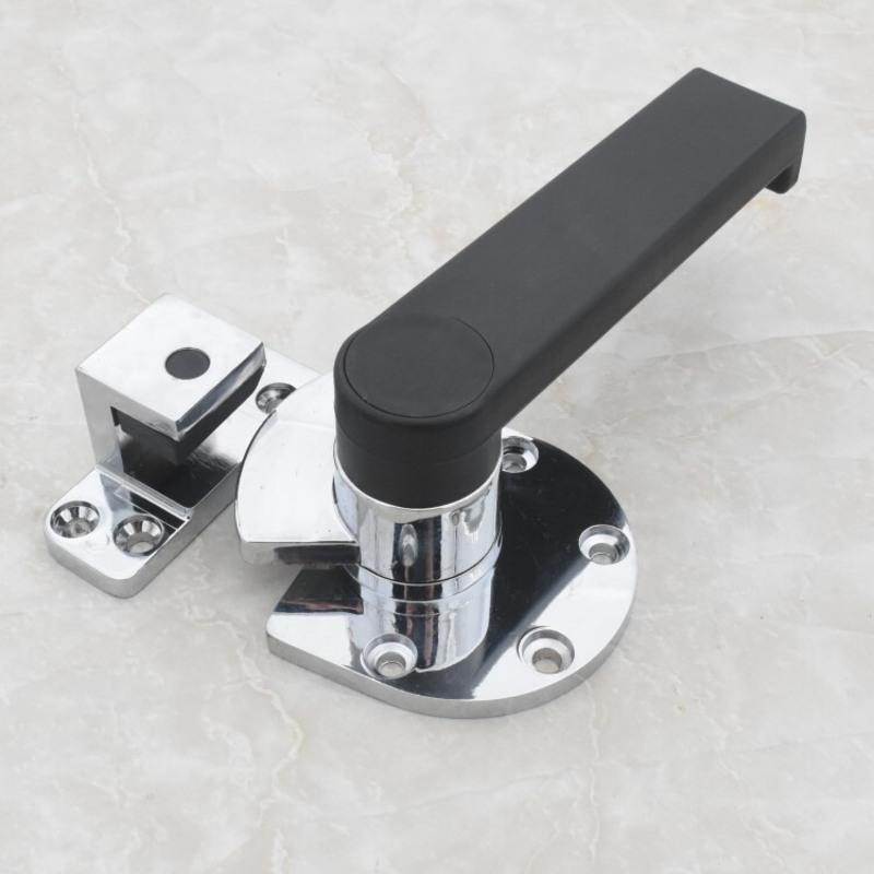 左边烘箱门锁冰柜把手冷库门拉手平门拉手烤箱配件工业拉手烤箱锁