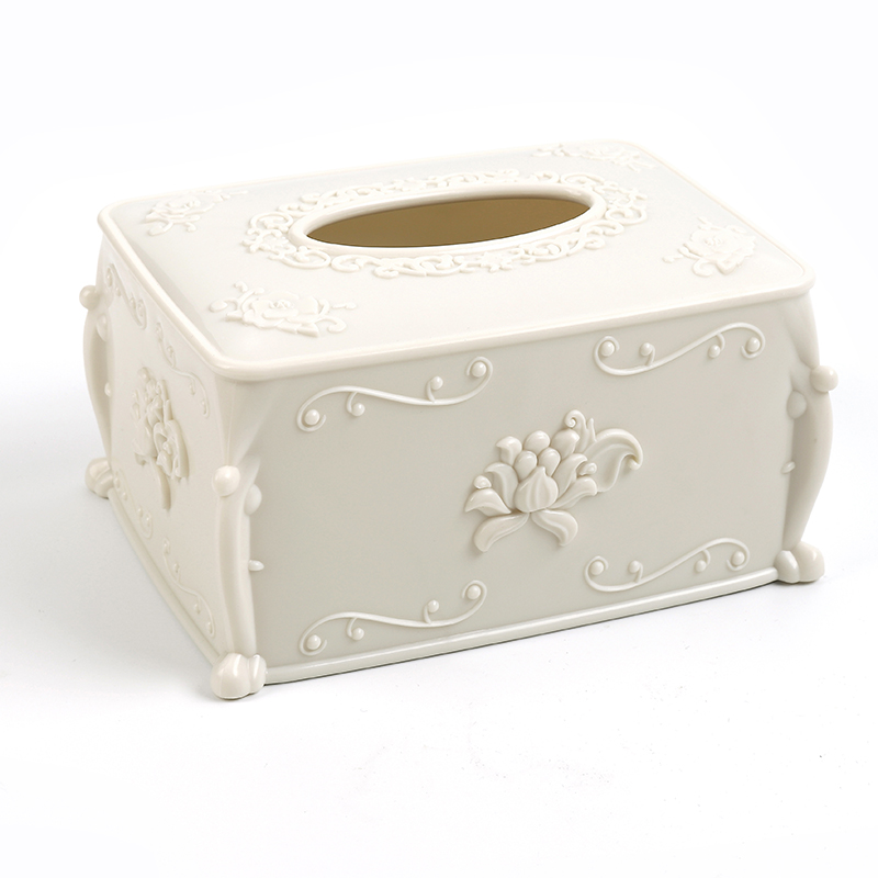 北欧米款一个装 高档纸巾盒纸巾加居家家欧式塑料纸巾盒家用茶几抽