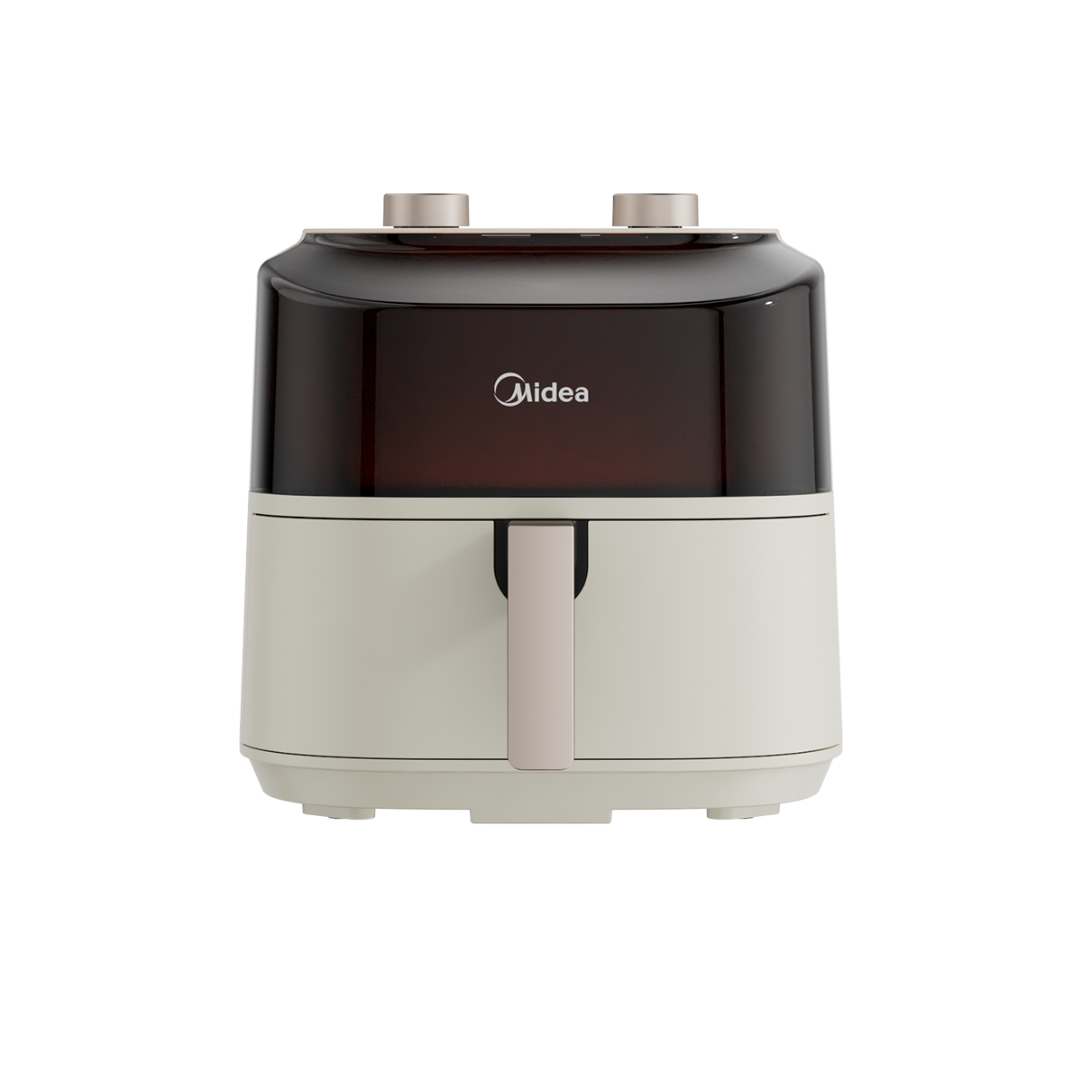 美的(Midea)空气炸锅家用AI智能烹饪免翻面全自动微蒸汽嫩烤大容量【上下可视窗口】 MF-KZE6019
