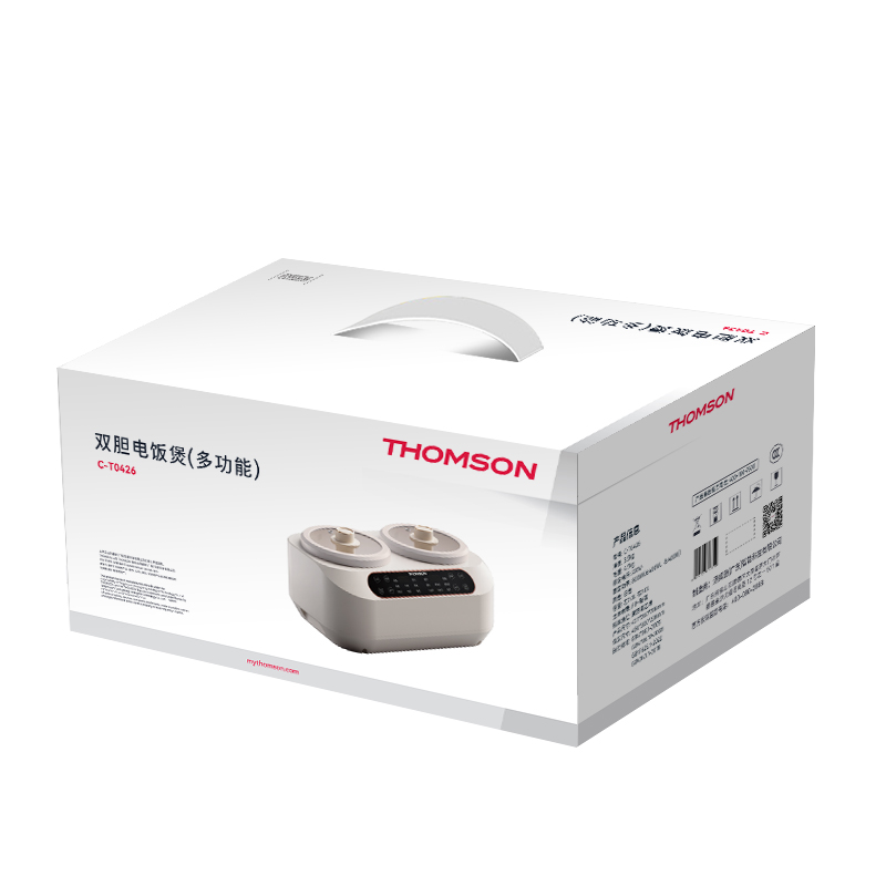 THOMSON智能电饭煲IH加热内胆不粘锅防溅设计