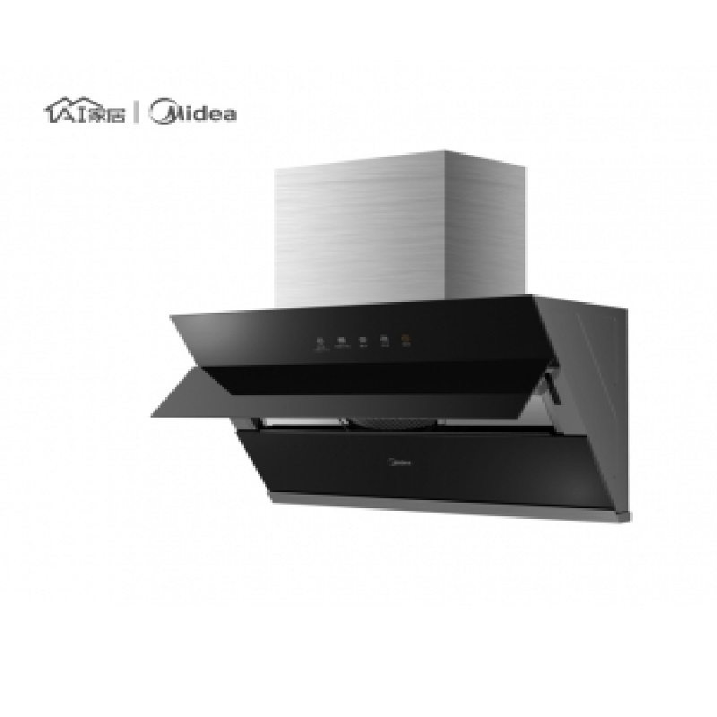 美的cxw280jjc2侧吸型烟机nfc智能wifi触摸冷轧板喷涂玻璃