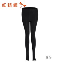红蜻蜓(RED DRAGONFLY)秋冬季女士加绒打底裤七彩棉女士保暖秋裤