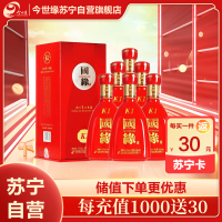 今世缘 国缘K1 浓香型白酒 42度 白酒 500ml *6瓶 整箱装
