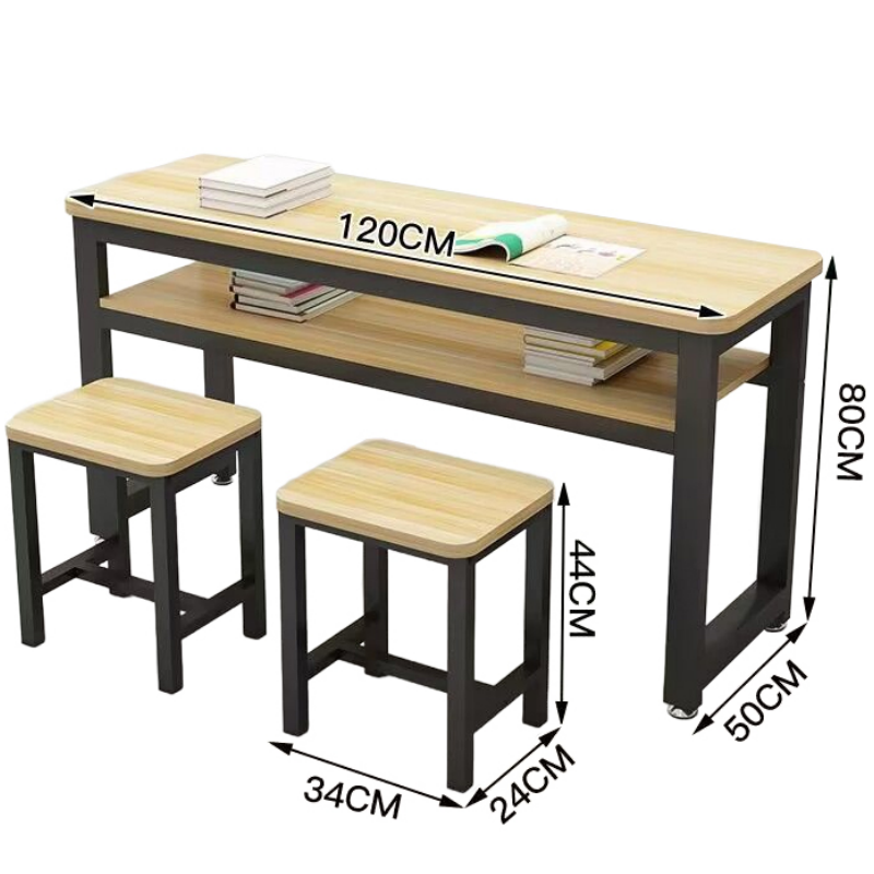 豫龙都 学习桌椅1.2m/套