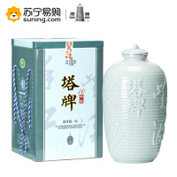 塔牌绍兴黄酒十年陈酿酒花雕酒5L瓶装青瓷礼盒装手工冬酿糯米黄酒