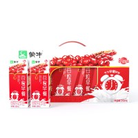 蒙牛谷粒晚牛奶红谷学生成人谷物牛奶饮品250ml*12盒整箱
