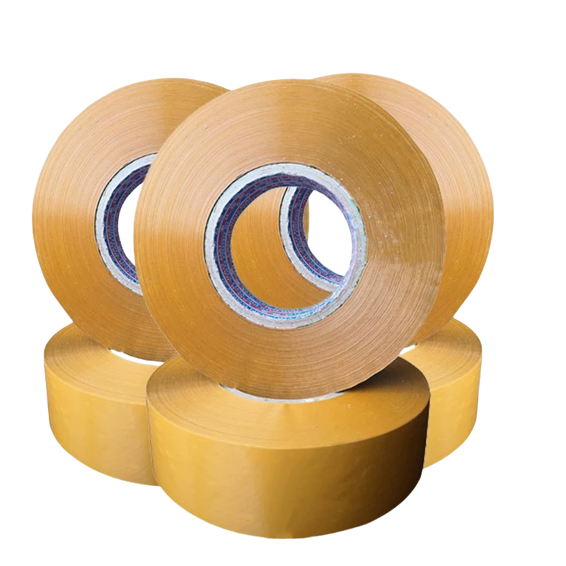 老计胶带 黄胶带 50mm 卷 胶粘高清大图