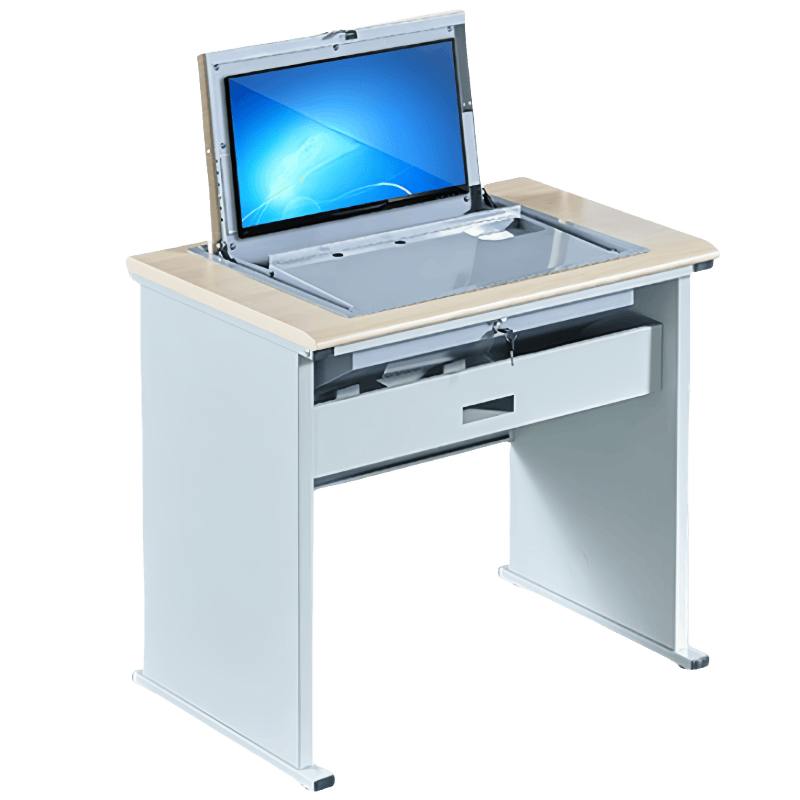 豫龙都电脑桌80cm张高清大图