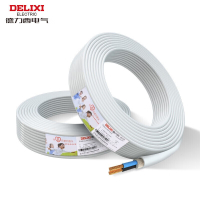 德力西电气(DELIXI ELECTRIC) RVV软护套线 白色2*0.75