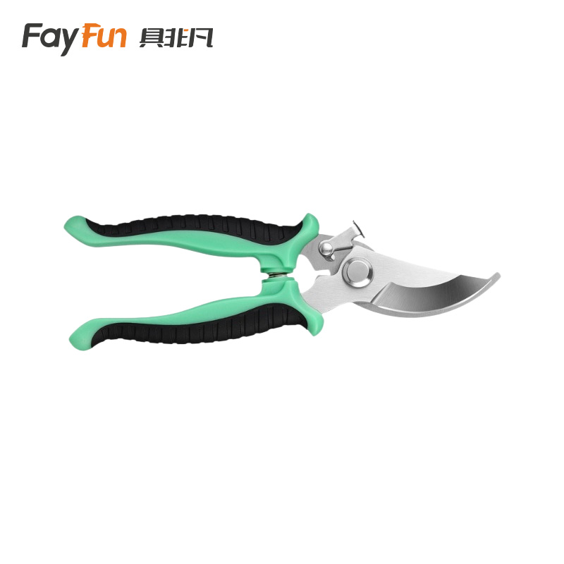 具非凡 修枝剪 绿色把高清大图