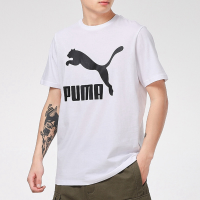 PUMA彪马 新款男子休闲印花圆领短袖T恤Classics Logo Tee 53227902