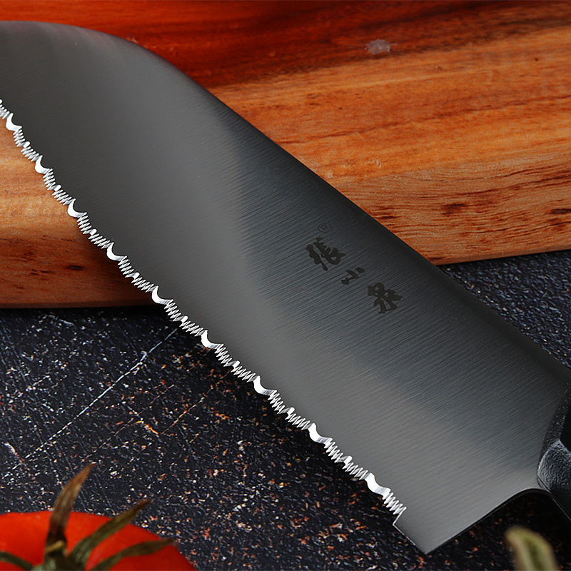 张小泉(Zhang Xiao Quan) 全套厨房刀具D31180100金星系列刀具7件套 不锈钢刀具套装多用刀具菜刀