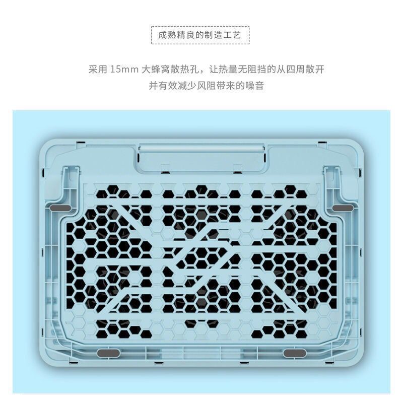 2风扇 黑色(不可调风速+可调高) 适用Apple M1 MacBook Air 13.3寸苹果PRO16笔记本电脑散热