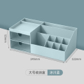 JEKO&JEKO 多功能桌面收纳盒 大号冰川蓝