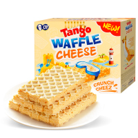 印尼进口Tango奥朗探戈咔咔脆威化饼干奶酪味160g 夹心威化