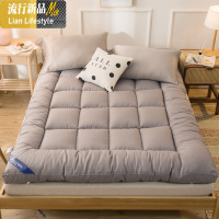 加厚床垫软垫单人学生宿舍家用折叠双人榻榻米床褥子垫被租房专用三维工匠 60*120cm床【久用不塌四季通用】 灰色