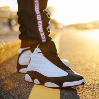 耐克NIKE AIR JORDAN 13 AJ13 海军蓝黑白反转熊猫中国年CNY铜钱紫金湖人篮球鞋