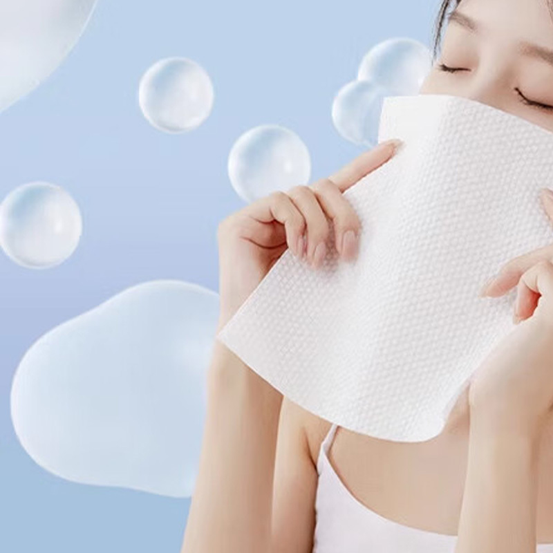 洁丽雅一次性洁面巾洗脸巾干湿两用加厚抽取式MRJ915-3高清大图