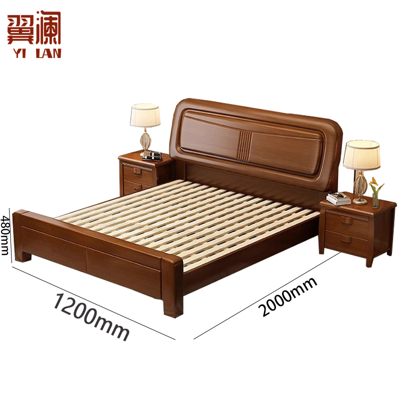 翼澜 公寓床 120cm 张高清大图