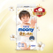 尤妮佳(Moony)皇家系列 婴儿纸尿裤 尿不湿 大码L44片[9-14kg]