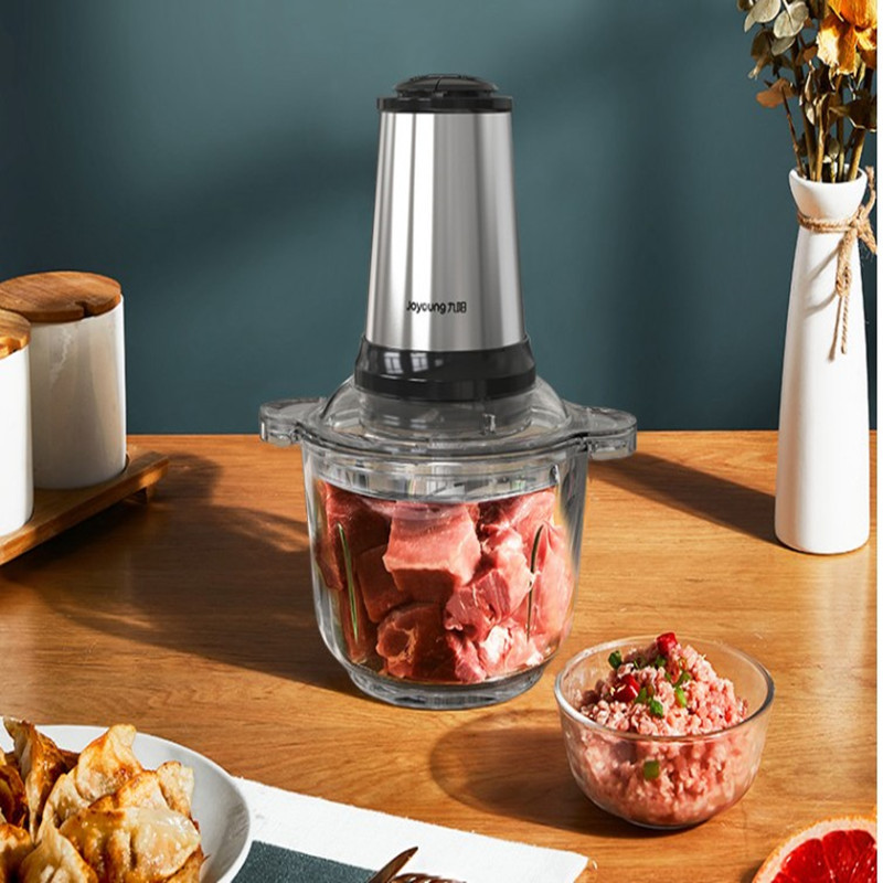 九阳 S20-LA750 绞肉机 家用多功能电动料理机碎肉机双档绞肉搅碎机高清大图