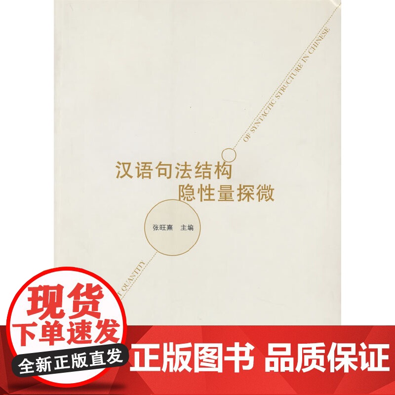 汉语句法结构隐性量探微高清大图