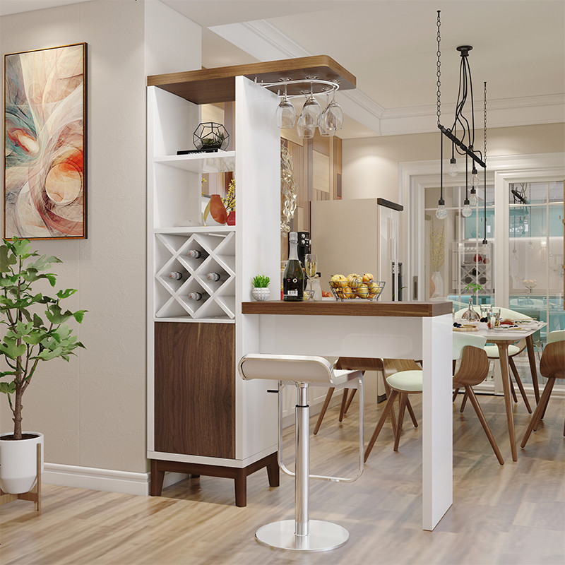 北欧个性家具隔断客厅柜装饰家用吧台桌柜玄关柜烤漆厅柜酒柜吧台
