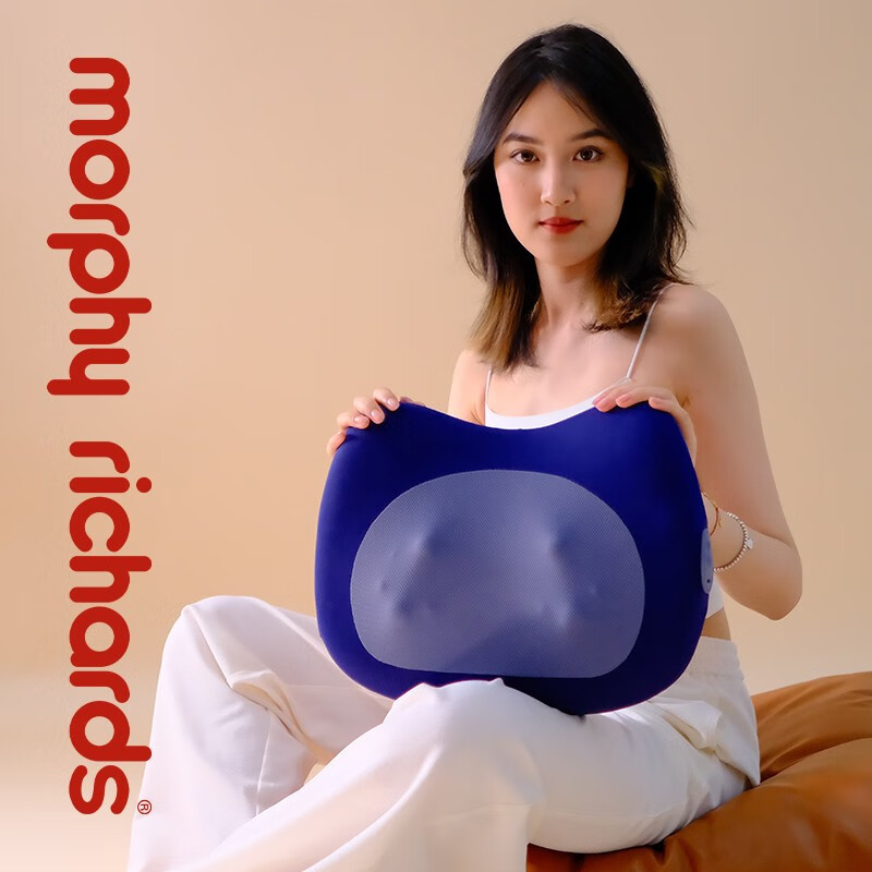 摩飞电器(MORPHY RICHARDS)按摩枕MR2132( 猫咪枕)
