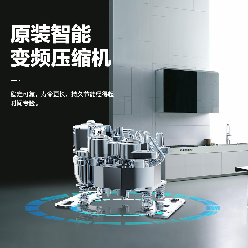 三星(SAMSUNG)333升 BESPOKE DIY自由组合冰箱 玻璃面板 风冷 智能变频 RB33R300435/S