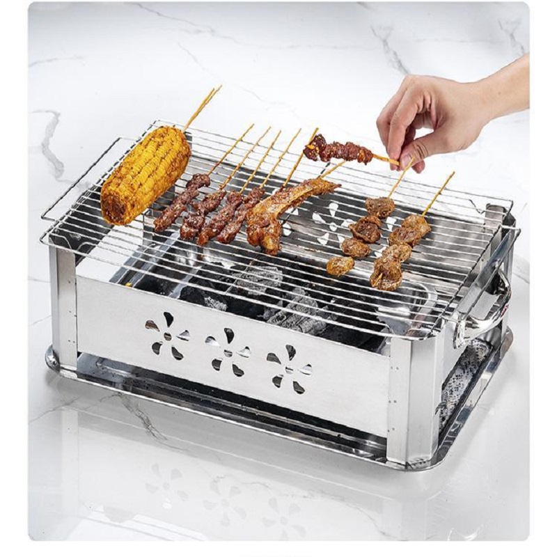 瓦图 烤鱼炉(可抽拉通风款)加烤网 36*27cm 个高清大图