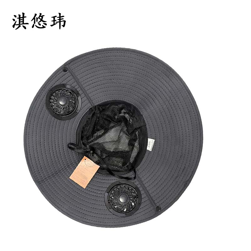 淇悠玮 太阳能风扇帽 QM60 顶高清大图