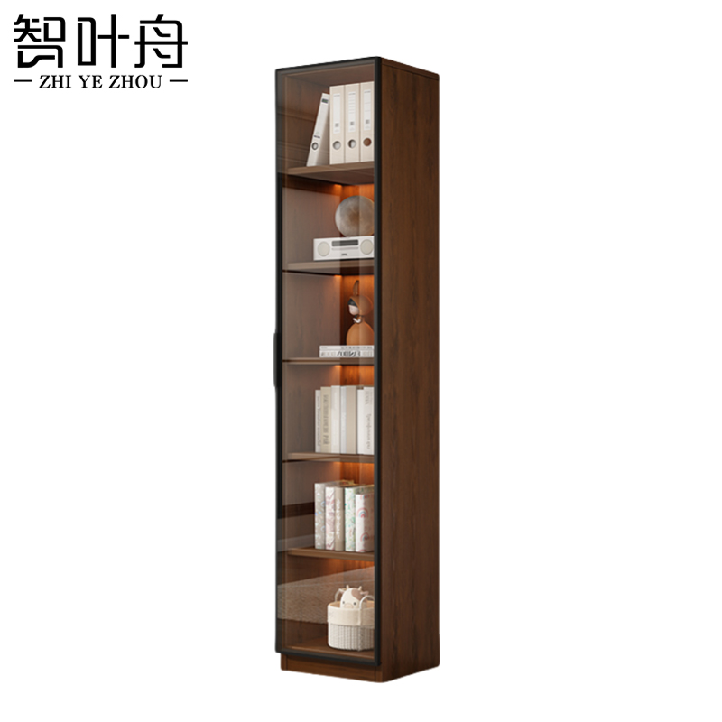 智叶舟办公柜单门40*32*200cm台高清大图