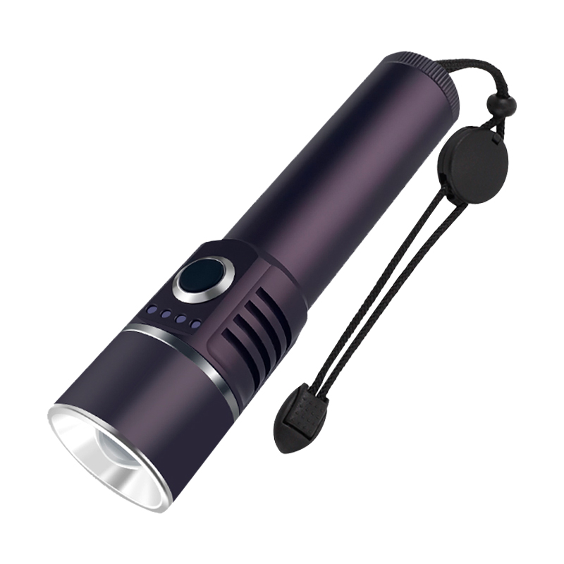 凯圣蓝 A5-Z IP66五档 功率10W/1390LM 电压DC5强光调焦电筒 (计价单位：个) 紫色