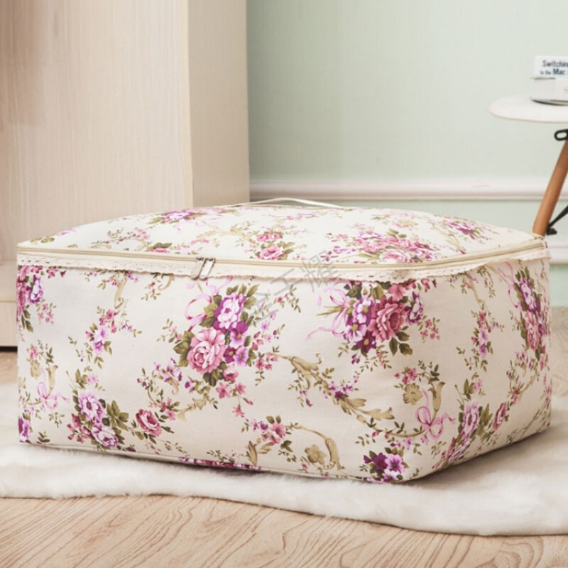 攸竹收纳用品被子收纳袋装被子的袋子衣服整理袋纯棉麻布袋布艺收纳袋搬家袋 价格图片品牌报价 苏宁易购全千耀家居专营店